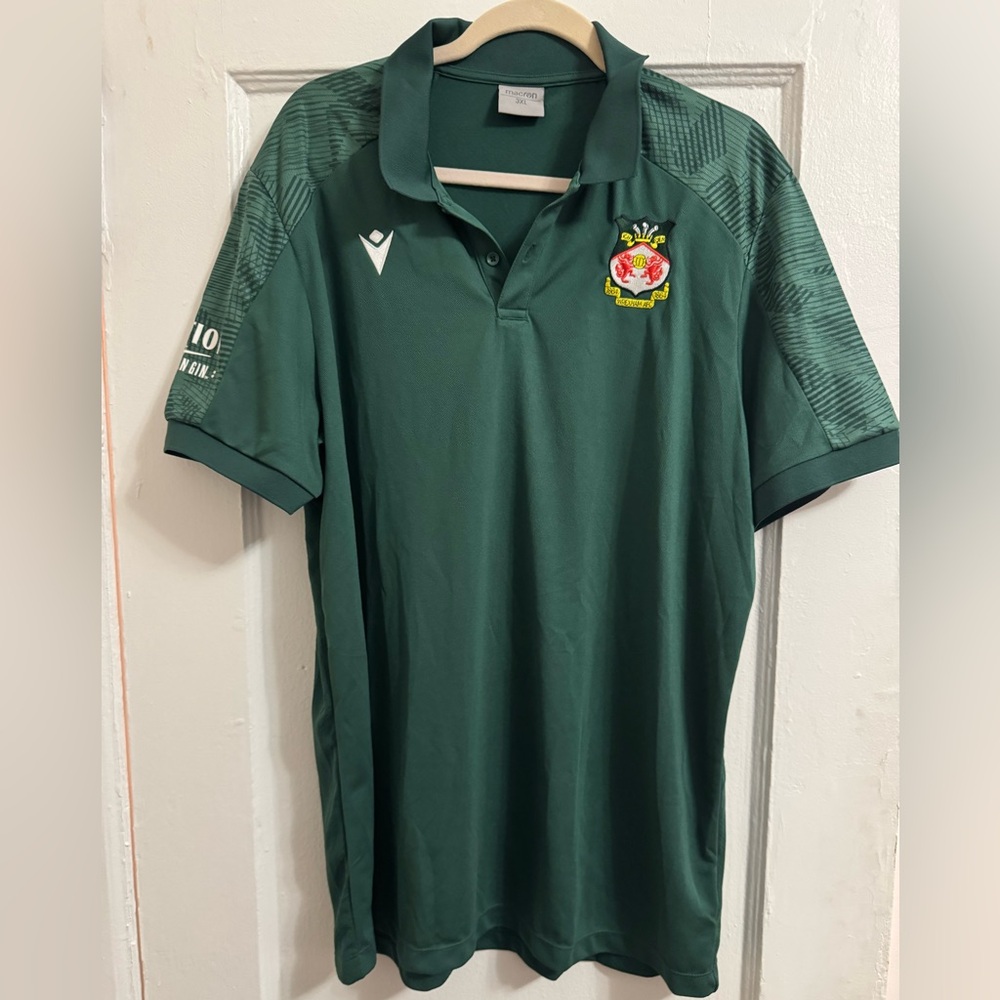 Men's Wrexham AFC Green Polo Shirt - size 3XL